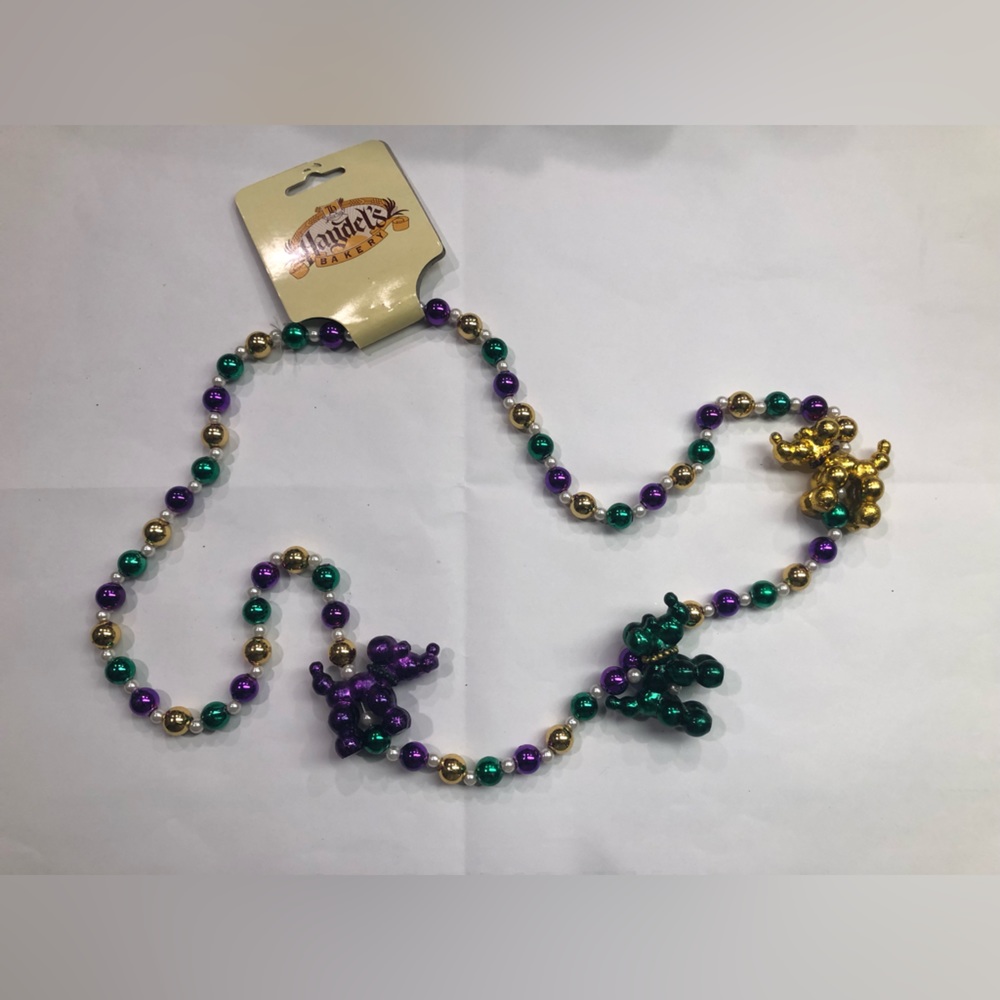 Haydel’s Bakery Mardi Gras Dog Beads